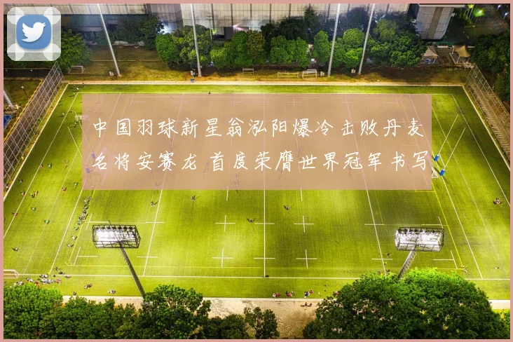 中国羽球新星翁泓阳爆冷击败丹麦名将安赛龙 首度荣膺世界冠军书写新篇章
